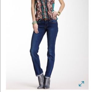 Lucky Brand Charlie Straight Stretchy Jeans